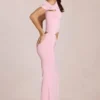 Asymetryczna sukienka Maxi Calisse w kolorze Blossom Pink Asymetryczna sukienka Maxi Calisse w kolorze Blossom Pink