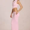 Asymetryczna sukienka Maxi Calisse w kolorze Blossom Pink Asymetryczna sukienka Maxi Calisse w kolorze Blossom Pink