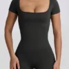Bezszwowa koszulka Super Sculpt w kolorze popielatym Bezszwowa koszulka Super Sculpt w kolorze popielatym