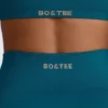 Bezszwowe legginsy Super Sculpt w kolorze turkusowym