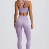 Bezszwowe legginsy Super Sculpt z wysokim stanem w kolorze delikatnego bzu