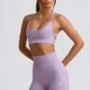 Bezszwowe mini szorty Super Sculpt w kolorze Soft Lilac Bezszwowe mini szorty Super Sculpt w kolorze Soft Lilac