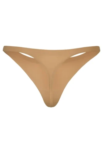 Bezszwowe stringi z dzianiny Intimates w kolorze karmelowym Bezszwowe stringi z dzianiny Intimates w kolorze karmelowym