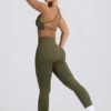 Bezszwowy biustonosz sportowy Super Sculpt bez pleców w kolorze jasnozielonym Bezszwowy biustonosz sportowy Super Sculpt bez pleców w kolorze jasnozielonym