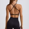 Bezszwowe mini szorty Super Sculpt w kolorze czarnym Bezszwowe mini szorty Super Sculpt w kolorze czarnym