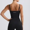 Bezszwowy kombinezon Super Sculpt w kolorze czarnym Bezszwowy kombinezon Super Sculpt w kolorze czarnym