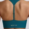 Bezszwowy stanik sportowy Super Sculpt z tyłem w kształcie litery T w kolorze turkusowym Bezszwowy stanik sportowy Super Sculpt z tyłem w kształcie litery T w kolorze turkusowym