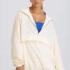 Biała bluza dresowa oversize Biała bluza dresowa oversize