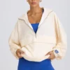 Biała bluza dresowa oversize Biała bluza dresowa oversize