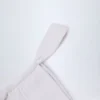 Białe doły od bikini z marszczeniami Solsona Białe doły od bikini z marszczeniami Solsona