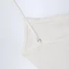 Biały top crop z marszczonymi ramiączkami Livia Pointelle Biały top crop z marszczonymi ramiączkami Livia Pointelle