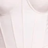 Biały top z fiszbinami Cassandra Vinyl Biały top z fiszbinami Cassandra Vinyl
