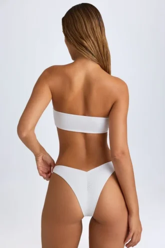 Bikini bandeau Rio w kolorze białym Bikini bandeau Rio w kolorze białym