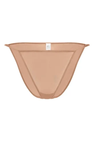 Bikini stringi Intimates z miękkiej siateczki w kolorze ciepłej brzoskwini Bikini stringi Intimates z miękkiej siateczki w kolorze ciepłej brzoskwini