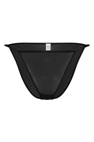 Bikini z miękkiej siateczki Intimates w kolorze czarnym Bikini z miękkiej siateczki Intimates w kolorze czarnym