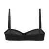 Biustonosz bez ramiączek Intimates z miękkiej siateczki w kolorze czarnym Biustonosz bez ramiączek Intimates z miękkiej siateczki w kolorze czarnym