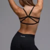 Biustonosz sportowy Define Luxe Multiway z odkrytymi plecami w kolorze czarnym Biustonosz sportowy Define Luxe Multiway z odkrytymi plecami w kolorze czarnym