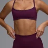 Biustonosz sportowy Define Luxe Multiway z odkrytymi plecami w kolorze Grape Biustonosz sportowy Define Luxe Multiway z odkrytymi plecami w kolorze Grape