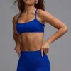 Biustonosz sportowy Define Luxe Multiway z odkrytymi plecami w kolorze Royal Blue