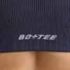 Biustonosz sportowy FlexiRib z tyłem typu racerback w kolorze indygo-łupkowym Biustonosz sportowy FlexiRib z tyłem typu racerback w kolorze indygo-łupkowym