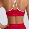 Biustonosz sportowy Soft Active z dekoltem w kształcie serca w kolorze gorącej czerwieni Biustonosz sportowy Soft Active z dekoltem w kształcie serca w kolorze gorącej czerwieni