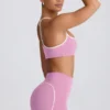 Biustonosz sportowy Soft Active z dekoltem w kształcie serca w kolorze zgaszonego różu Biustonosz sportowy Soft Active z dekoltem w kształcie serca w kolorze zgaszonego różu