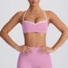 Biustonosz sportowy Soft Active z dekoltem w kształcie serca w kolorze zgaszonego różu Biustonosz sportowy Soft Active z dekoltem w kształcie serca w kolorze zgaszonego różu