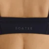 Biustonosz sportowy Soft Active z kontrastowymi wykończeniami w kolorze czarnym Biustonosz sportowy Soft Active z kontrastowymi wykończeniami w kolorze czarnym