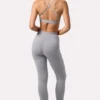 Legginsy Soft Active w kolorze szarym melanżowym Legginsy Soft Active w kolorze szarym melanżowym