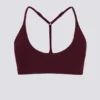 Biustonosz sportowy Soft Active z tyłem typu racerback w kolorze bordowym Biustonosz sportowy Soft Active z tyłem typu racerback w kolorze bordowym