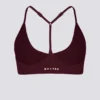 Biustonosz sportowy Soft Active z tyłem typu racerback w kolorze bordowym Biustonosz sportowy Soft Active z tyłem typu racerback w kolorze bordowym