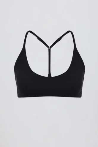 Biustonosz sportowy Soft Active z tyłem typu racerback w kolorze czarnym Biustonosz sportowy Soft Active z tyłem typu racerback w kolorze czarnym
