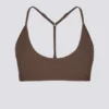 Biustonosz sportowy Soft Active z tyłem typu racerback w kolorze kakaowym Biustonosz sportowy Soft Active z tyłem typu racerback w kolorze kakaowym