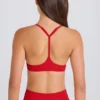 Biustonosz sportowy Soft Active z tyłem typu racerback w kolorze truskawkowej czerwieni Biustonosz sportowy Soft Active z tyłem typu racerback w kolorze truskawkowej czerwieni