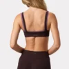 Biustonosz sportowy Soft Active z wyprofilowanym szwem w kolorze Espresso Biustonosz sportowy Soft Active z wyprofilowanym szwem w kolorze Espresso