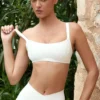 Biustonosz sportowy Soft Active z wyprofilowanym szwem w kolorze kremowym Biustonosz sportowy Soft Active z wyprofilowanym szwem w kolorze kremowym