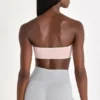 Biustonosz sportowy typu bandeau Soft Active w kolorze Blush Marl