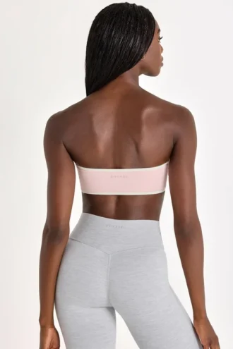 Biustonosz sportowy typu bandeau Soft Active w kolorze Blush Marl Biustonosz sportowy typu bandeau Soft Active w kolorze Blush Marl