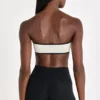 Biustonosz sportowy typu bandeau Soft Active w kolorze Ivory