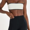 Biustonosz sportowy typu bandeau Soft Active w kolorze Ivory