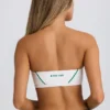 Biustonosz sportowy typu bandeau Soft Active w kolorze White