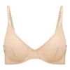 Biustonosz z fiszbinami Intimates Soft Mesh Single Layer w kolorze beżowym Biustonosz z fiszbinami Intimates Soft Mesh Single Layer w kolorze beżowym