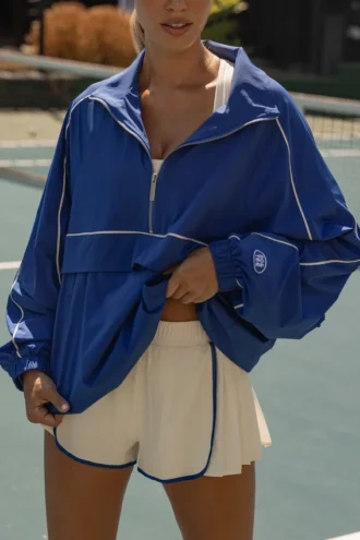 Bluza dresowa oversize w kolorze kobaltowym Bluza dresowa oversize w kolorze kobaltowym