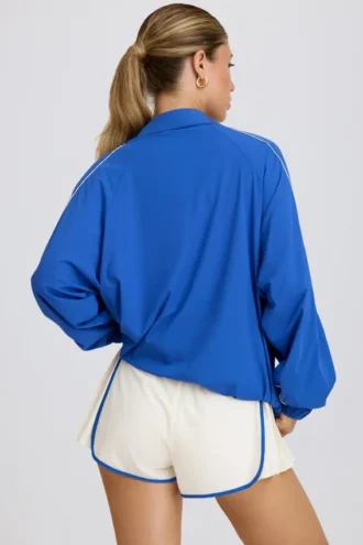 Bluza dresowa oversize w kolorze kobaltowym Bluza dresowa oversize w kolorze kobaltowym