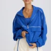 Bluza dresowa oversize w kolorze kobaltowym Bluza dresowa oversize w kolorze kobaltowym
