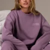 Bluza oversize z okrągłym dekoltem w kolorze Dusk Bluza oversize z okrągłym dekoltem w kolorze Dusk