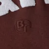 Bluza oversize z okrągłym dekoltem w kolorze mahoniowym Bluza oversize z okrągłym dekoltem w kolorze mahoniowym
