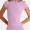 Bluza Soft Active z zamkiem 1/4 w kolorze Sweet Pink