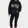 Bluza z kapturem oversize w kolorze czarnym Bluza z kapturem oversize w kolorze czarnym