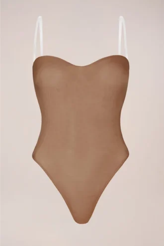 Body bez ramiączek Intimates w kolorze miodowym Body bez ramiączek Intimates w kolorze miodowym